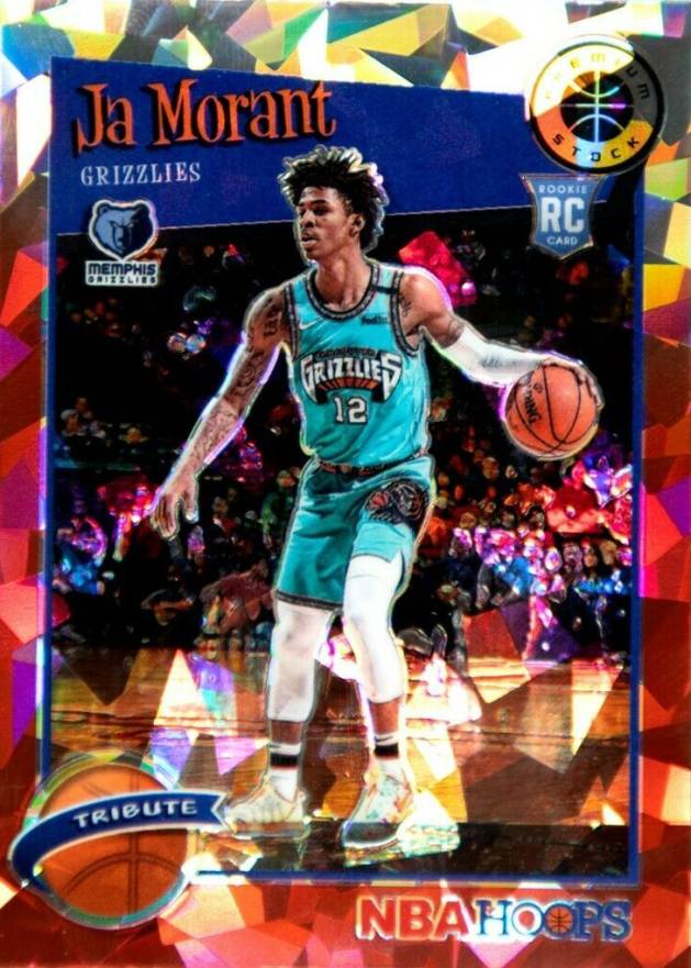 2019 Panini Hoops Premium Stock Ja Morant #297 Basketball Card