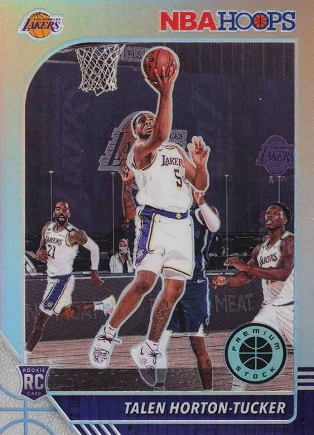 2019 Panini Hoops Premium Stock Talen Horton-Tucker #248 Basketball Card