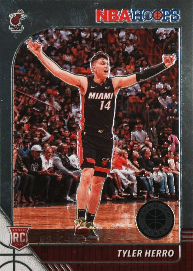 2019 Panini Hoops Premium Stock Tyler Herro #210 Basketball Card