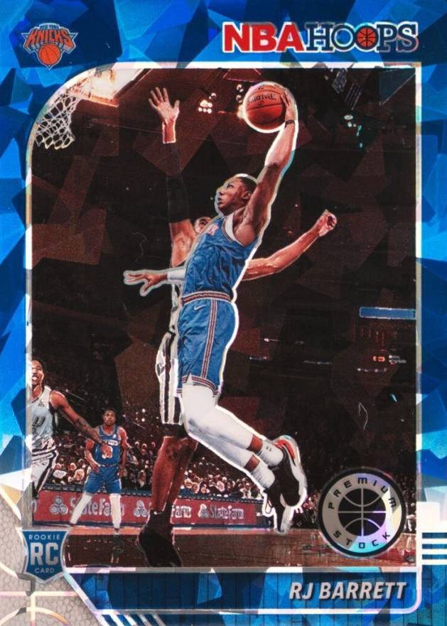 2019 Panini Hoops Premium Stock RJ Barrett #201 Basketball Card