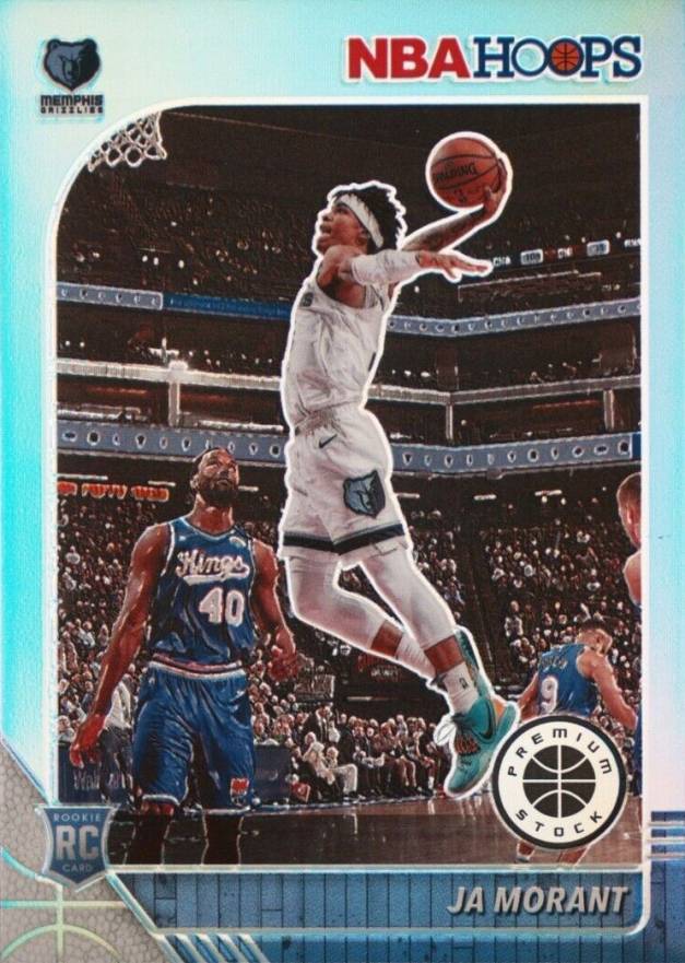 2019 Panini Hoops Premium Stock Ja Morant #259 Basketball Card