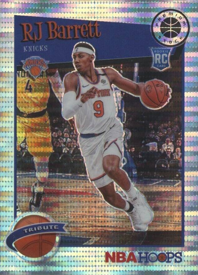 2019 Panini Hoops Premium Stock RJ Barrett #298 Basketball Card