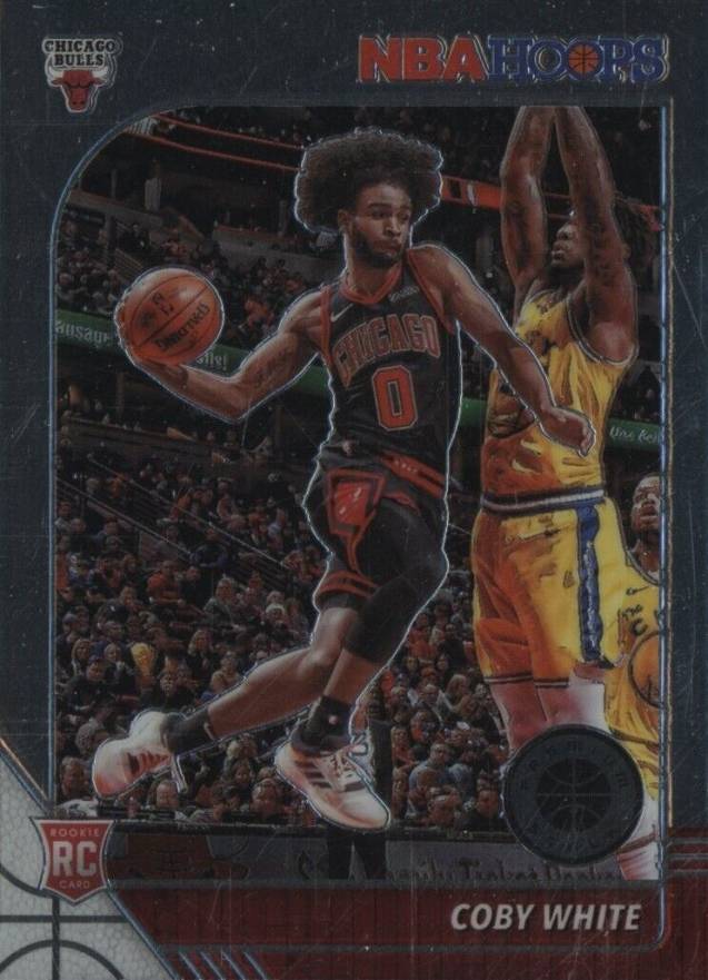 2019 Panini Hoops Premium Stock Coby White #204 Basketball Card