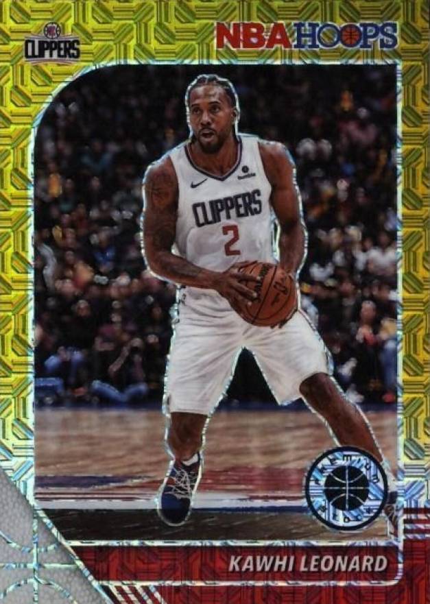 2019 Panini Hoops Premium Stock Kawhi Leonard #177 Basketball Card