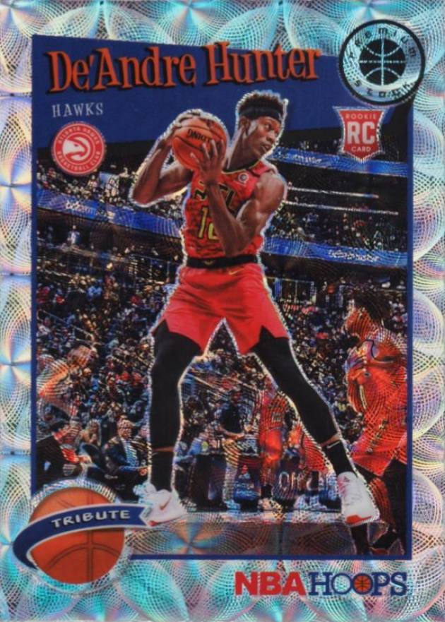 2019 Panini Hoops Premium Stock DE'Andre Hunter #299 Basketball Card