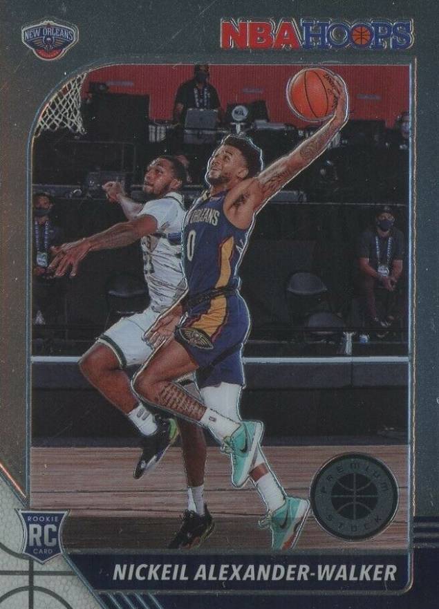 2019 Panini Hoops Premium Stock Nickeil Alexander-Walker #214 Basketball Card