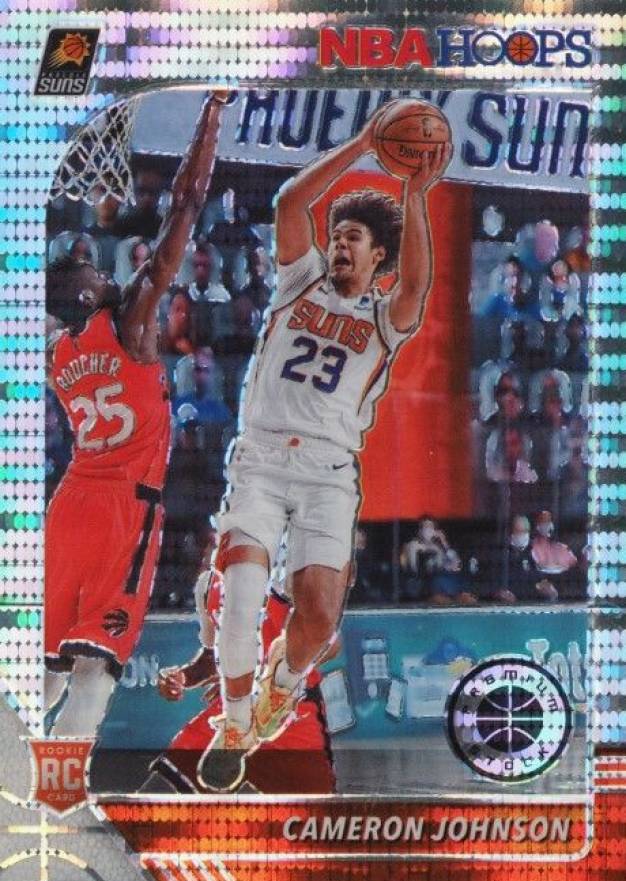 2019 Panini Hoops Premium Stock Cameron Johnson #208 Basketball Card