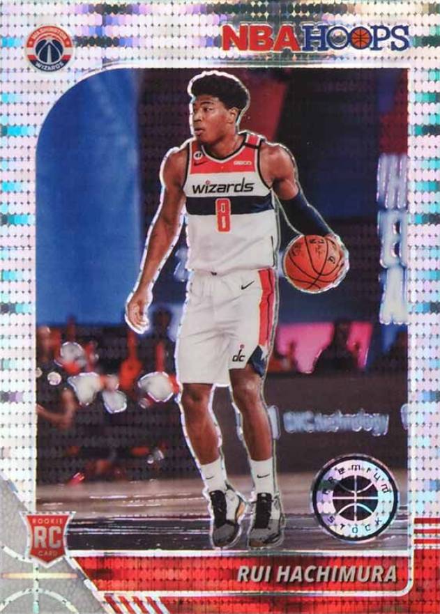 2019 Panini Hoops Premium Stock Rui Hachimura #206 Basketball Card