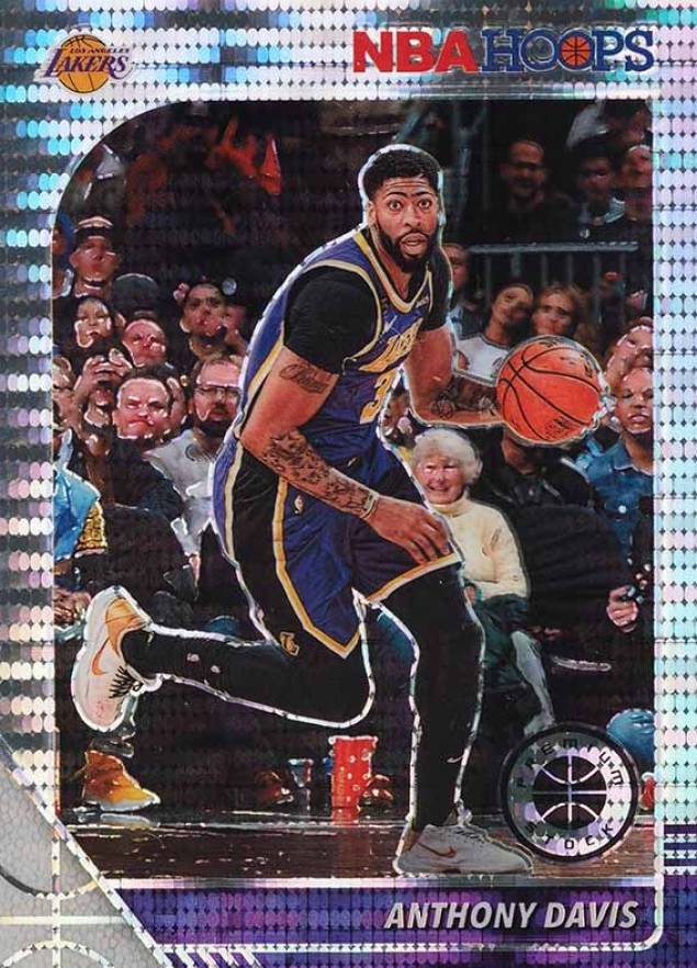 2019 Panini Hoops Premium Stock Anthony Davis #89 Basketball Card