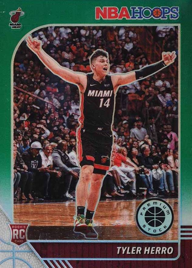 2019 Panini Hoops Premium Stock Tyler Herro #210 Basketball Card