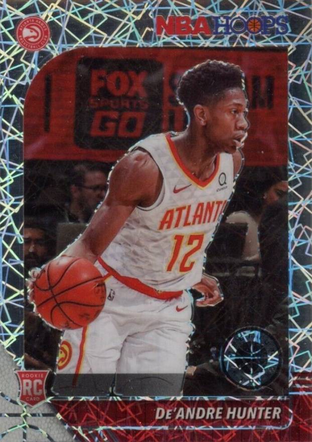 2019 Panini Hoops Premium Stock DE'Andre Hunter #202 Basketball Card