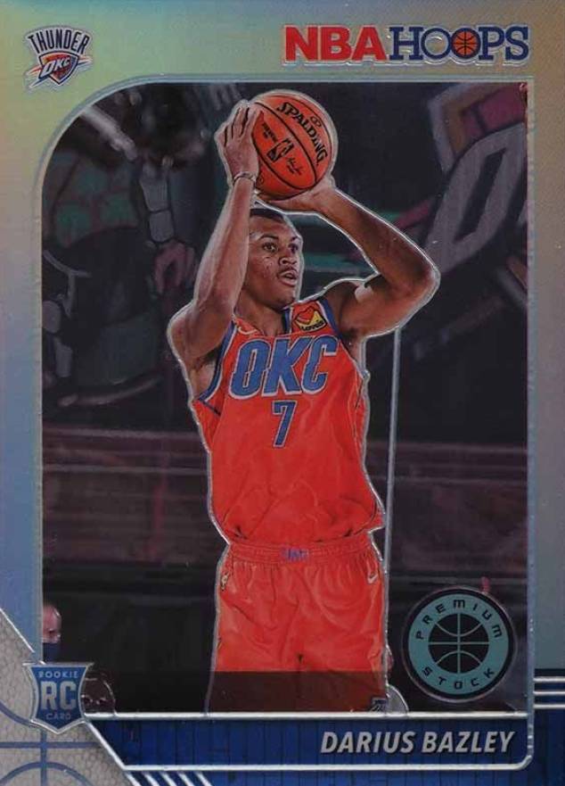 2019 Panini Hoops Premium Stock Darius Bazley #249 Basketball Card