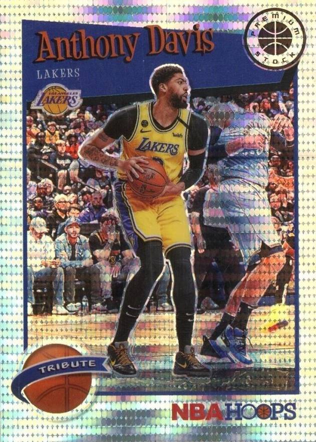 2019 Panini Hoops Premium Stock Anthony Davis #294 Basketball Card