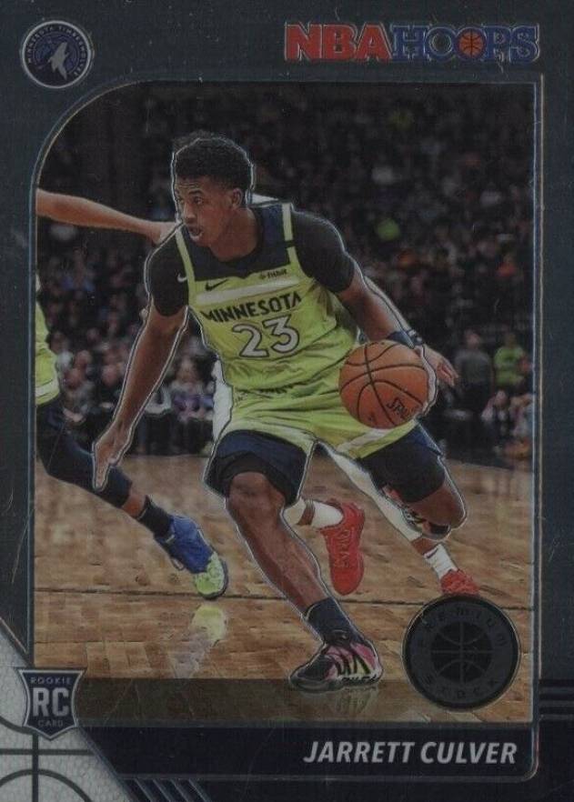 2019 Panini Hoops Premium Stock Jarrett Culver #203 Basketball Card