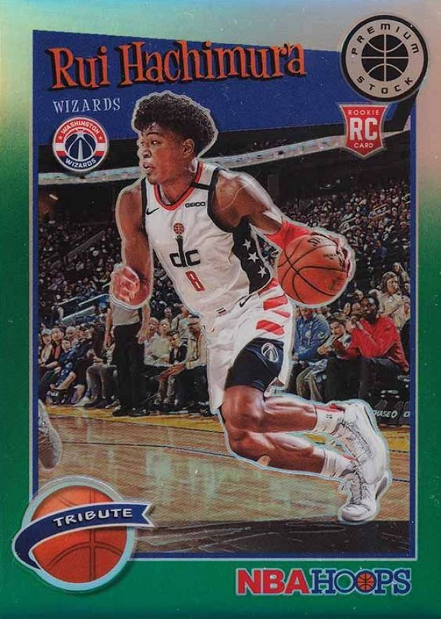 2019 Panini Hoops Premium Stock Rui Hachimura #300 Basketball Card