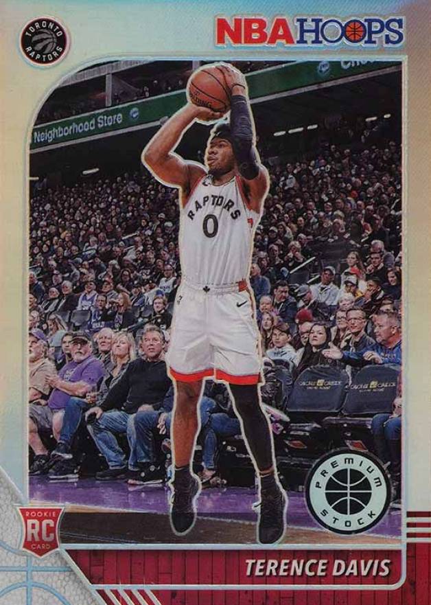 2019 Panini Hoops Premium Stock Terence Davis #257 Basketball Card