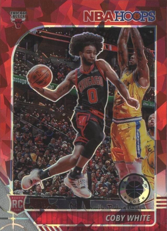 2019 Panini Hoops Premium Stock Coby White #204 Basketball Card