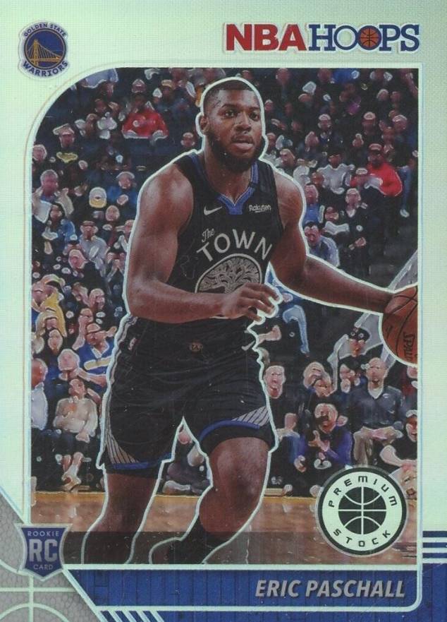 2019 Panini Hoops Premium Stock Eric Paschall #230 Basketball Card