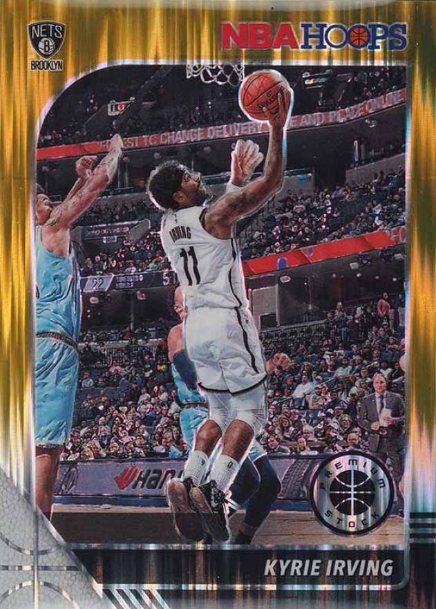 2019 Panini Hoops Premium Stock Kyrie Irving #11 Basketball Card