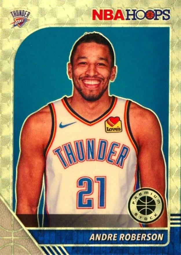 2019 Panini Hoops Premium Stock Andre Roberson #134 Basketball Card