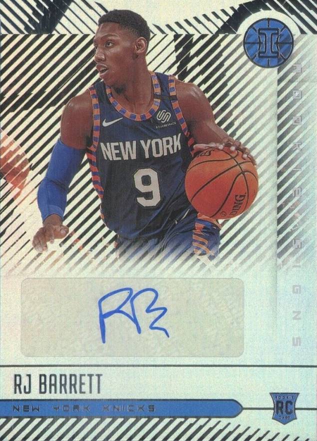 2019 Panini Illusions Rookie Signs RJ Barrett #RSRJB Basketball Card