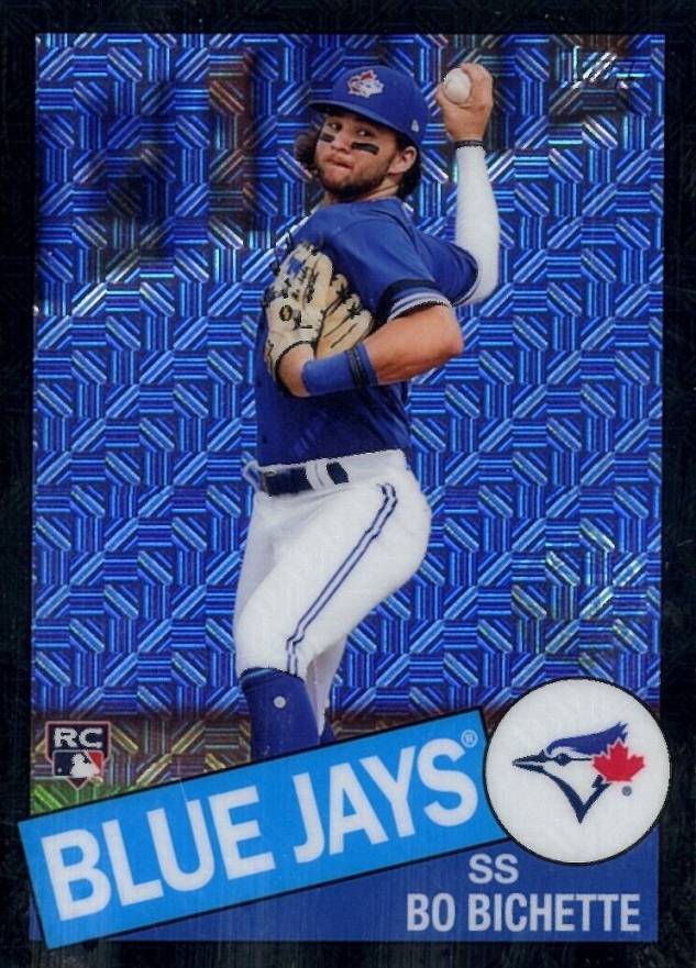 2020 Topps Update Silver Pack 1985 Chrome Promo Bo Bichette #CPC14 Baseball Card