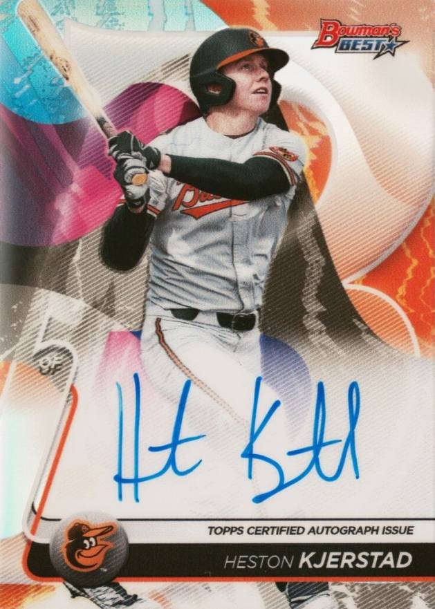 2020 Bowman's Best Best of 2020 Autographs Heston Kjerstad #B20HK Baseball Card