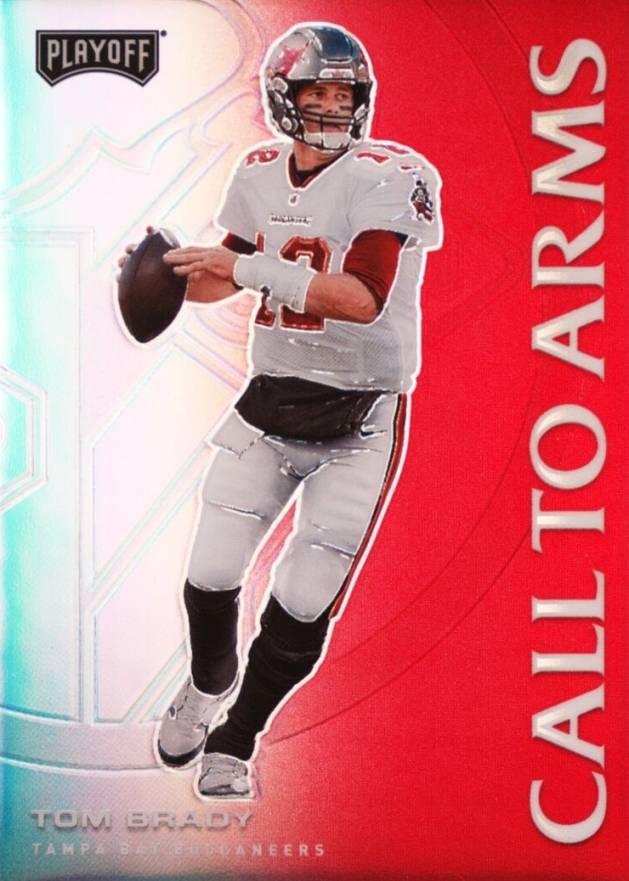 2020 Panini Playoff Call to Arms Tom Brady #CA1 Football Card