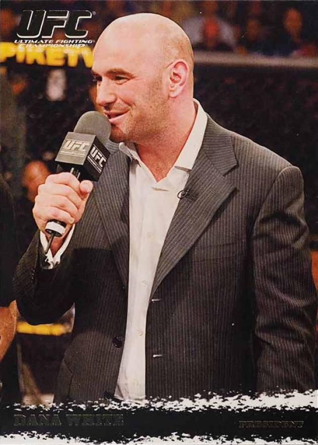 2009 Topps UFC Round 1 Dana White #97 Other Sports Card