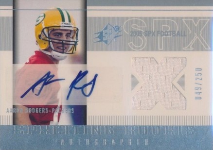 2005 SPx Aaron Rodgers #223 Football Card