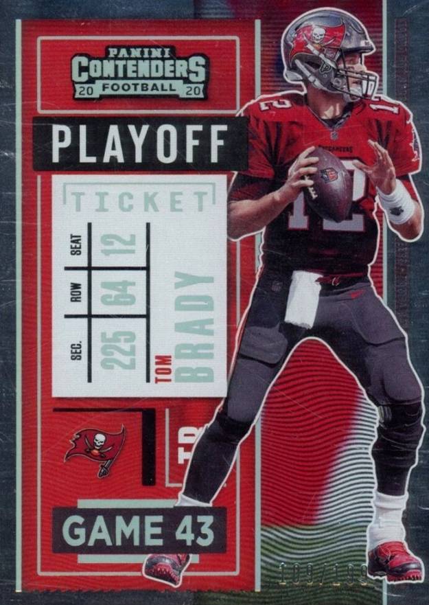 2020 Panini Contenders Tom Brady #12 Football Card