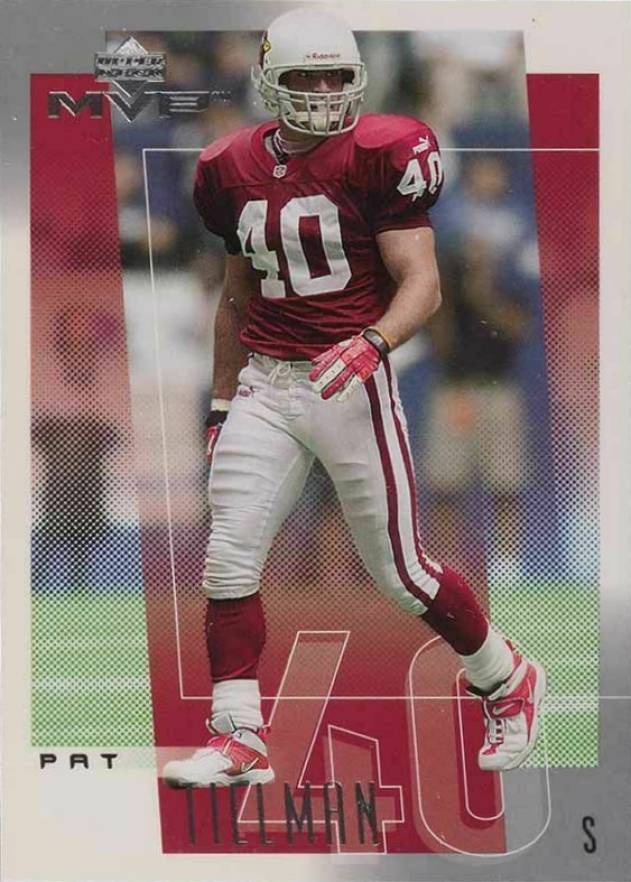 2001 Upper Deck MVP Pat Tillman #7 Football Card