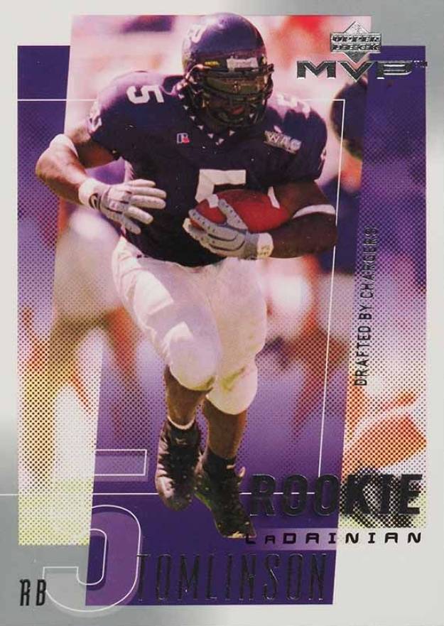 2001 Upper Deck MVP LaDainian Tomlinson #294 Football Card