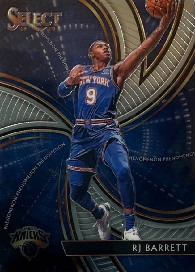 2019 Panini Select Phenomenon RJ Barrett #37 Basketball Card