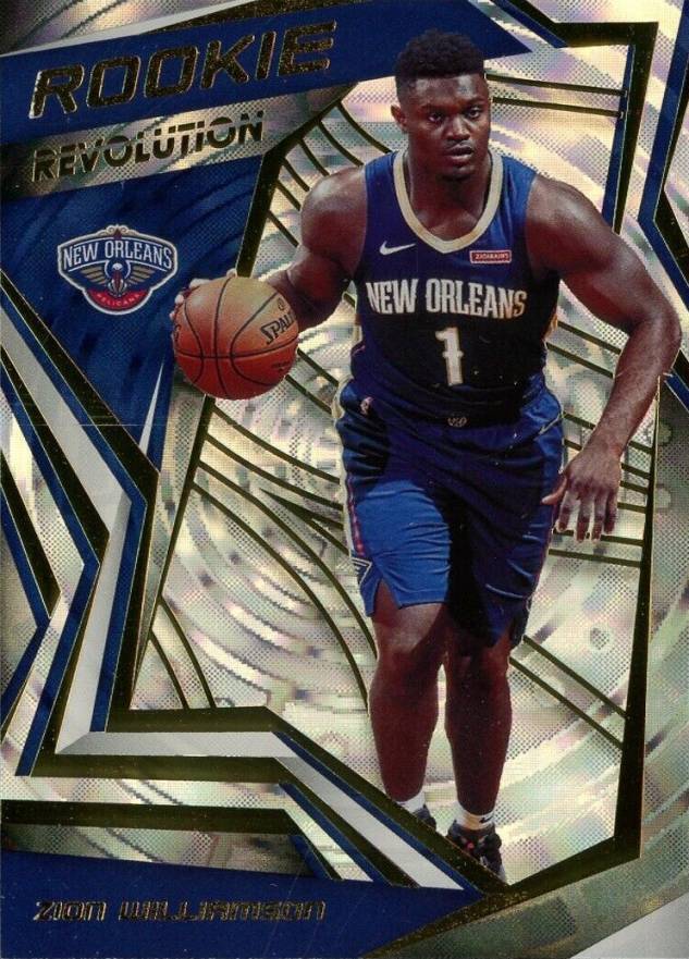 2019 Panini Revolution Rookie Revolution Zion Williamson #1 Basketball Card