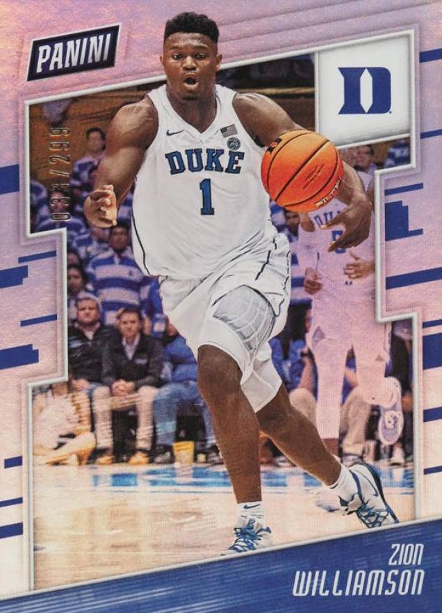 2019 Panini National Convention Basketball Prospects Zion Williamson #BK25 Basketball Card