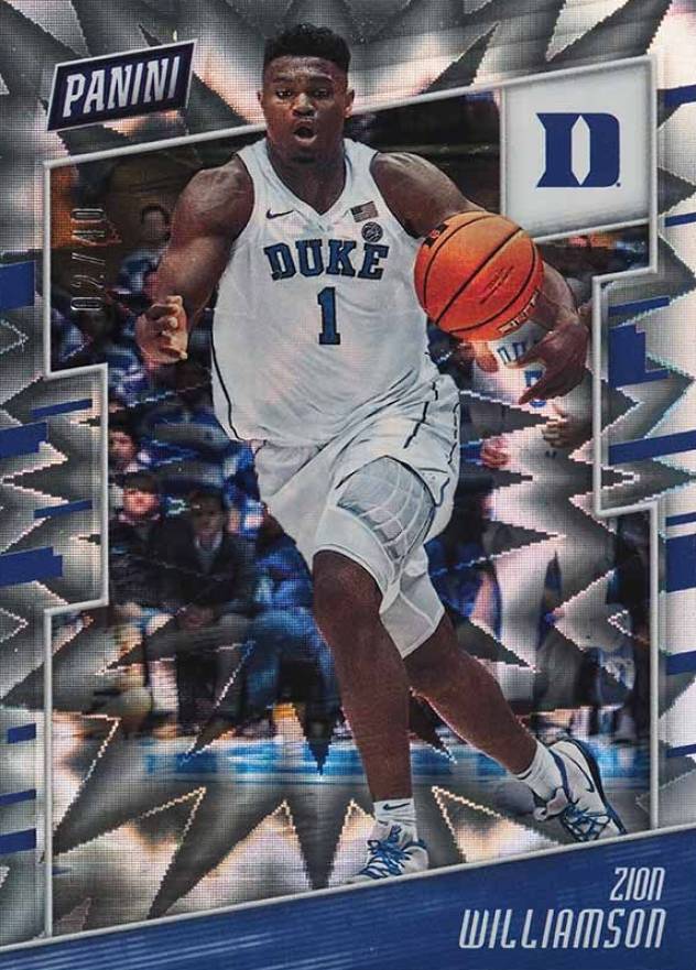 2019 Panini National Convention Basketball Prospects Zion Williamson #BK25 Basketball Card