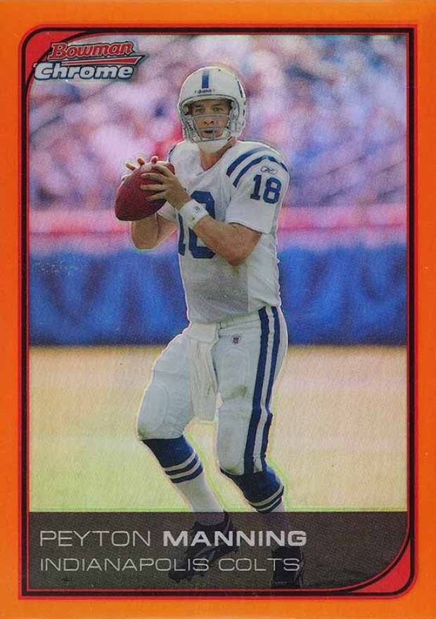 2006 Bowman Chrome Peyton Manning #181 Football Card