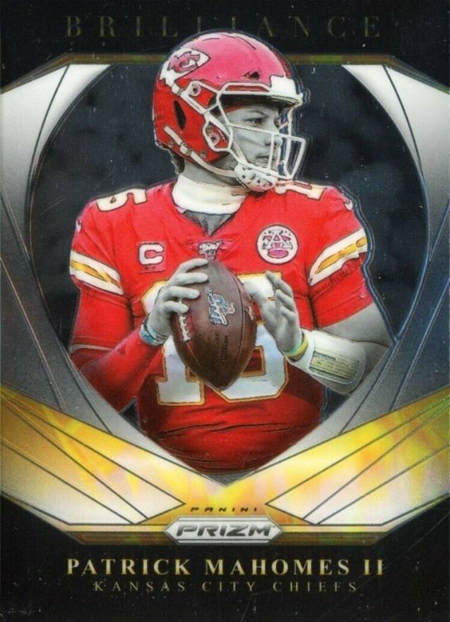 2020 Panini Prizm Brilliance Patrick Mahomes II #9 Football Card