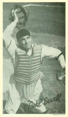 1936 Goudey Premiums-Type 1-Wide Pen "Luke" Sewell # Baseball Card