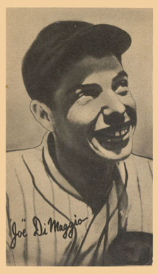 1936 Goudey Premiums-Type 1-Wide Pen "Joe" DiMaggio # Baseball Card