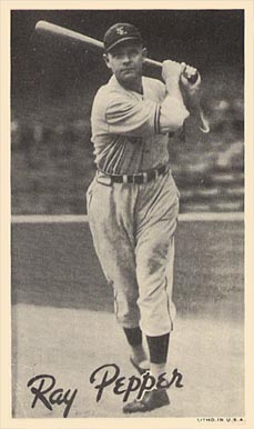 1936 Goudey Premiums-Type 1-Wide Pen Ray Pepper # Baseball Card