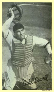 1936 Goudey Premiums-Type 1-Wide Pen "Luke" Sewell # Baseball Card