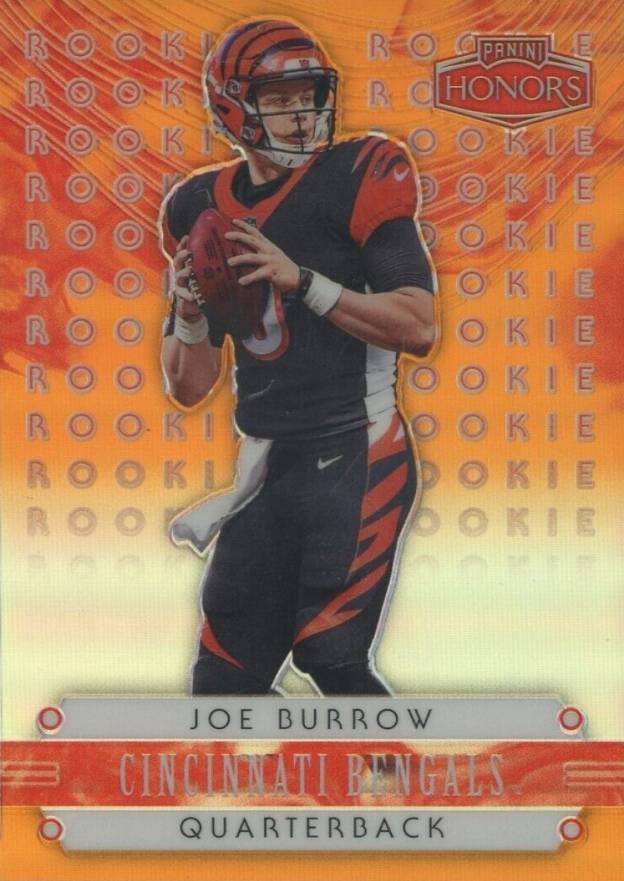 2020 Panini Honors 2002 Rookies Joe Burrow #1 Football Card