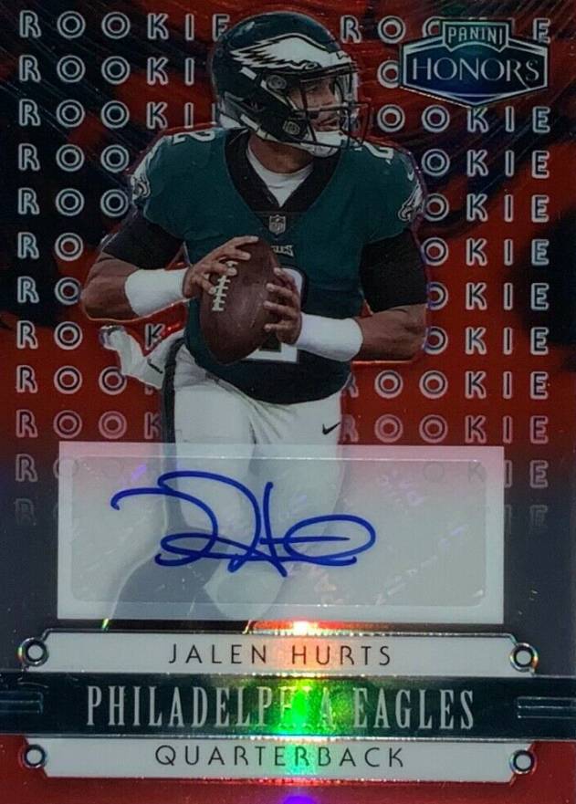 2020 Panini Honors 2002 Rookies Jalen Hurts #5 Football Card