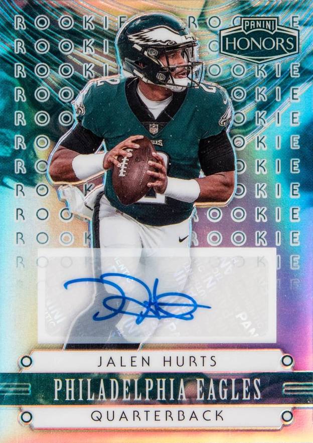 2020 Panini Honors 2002 Rookies Jalen Hurts #5 Football Card