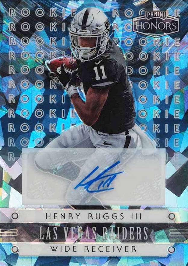 2020 Panini Honors 2002 Rookies Henry Ruggs III #14 Football Card