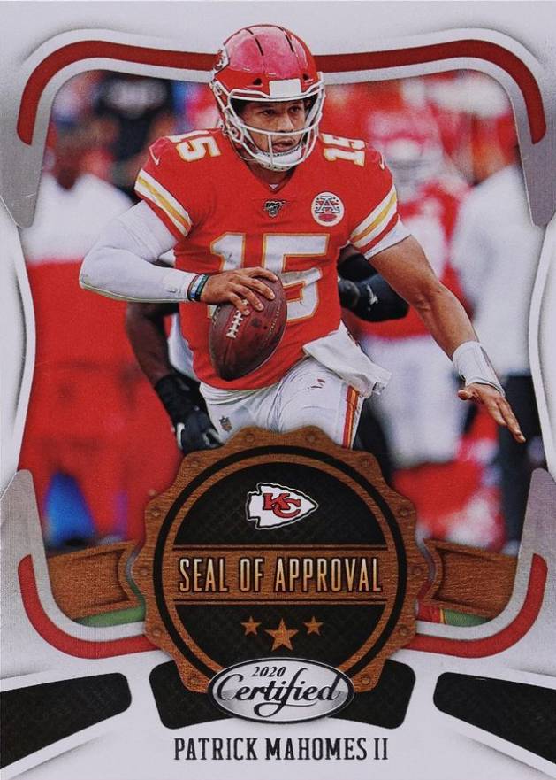 2020 Panini Certified Seal of Approval Patrick Mahomes II #SAPM Football Card