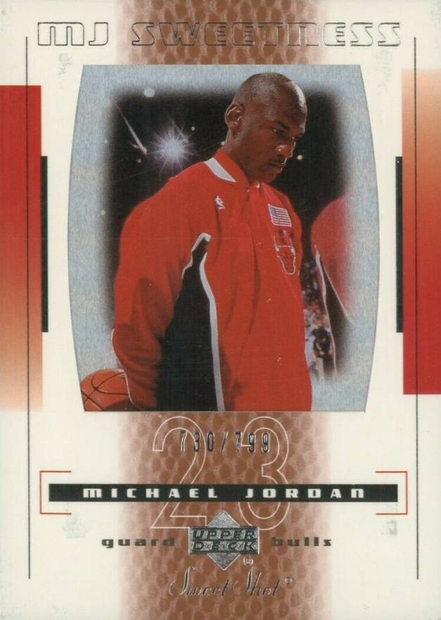 2003 Upper Deck Sweet Shot Michael Jordan #138 Basketball Card
