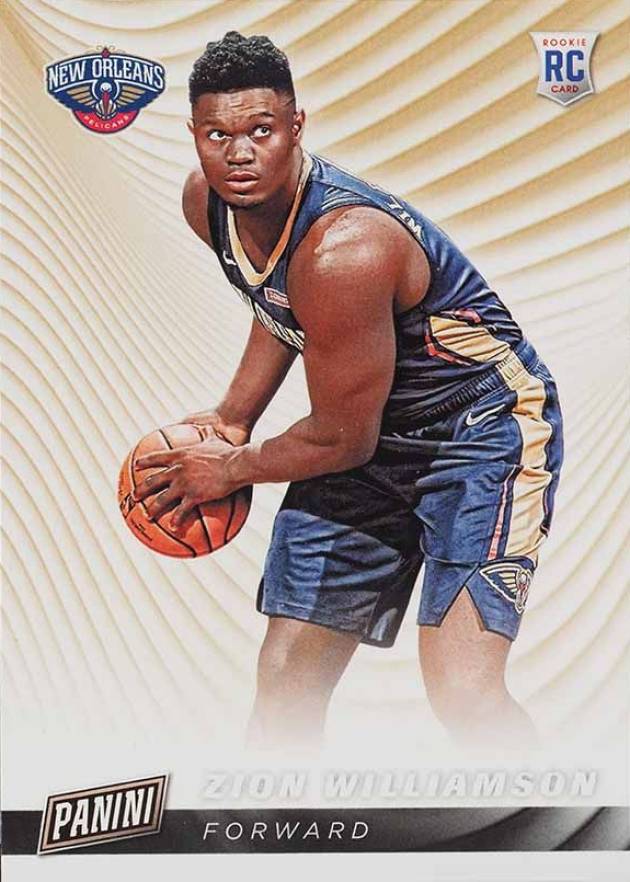 2019 Panini Cyber Monday Rookies Zion Williamson #RC1 Basketball Card